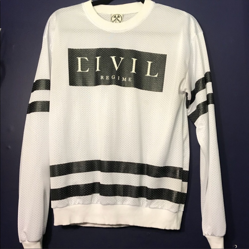 Women’s Civil Regime Mesh Crewneck